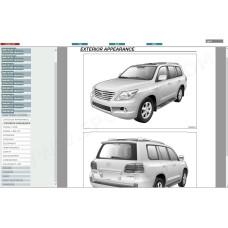 LEXUS LX450d / LX570 2007 - 2015 SERVICE & REPAIR MANUAL