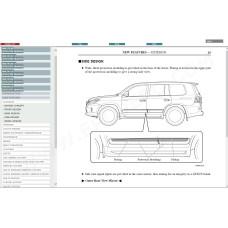 LEXUS LX450d / LX570 2007 - 2015 SERVICE & REPAIR MANUAL