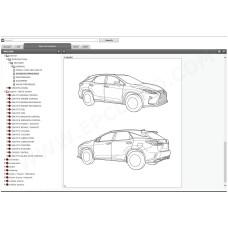 LEXUS RX200t / RX350 2015 - 2022 SERVICE & REPAIR MANUAL