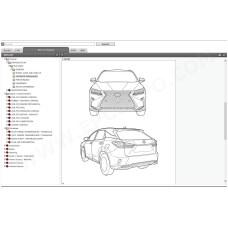 LEXUS RX450h HYBRID 2015 - 2022 SERVICE & REPAIR MANUAL