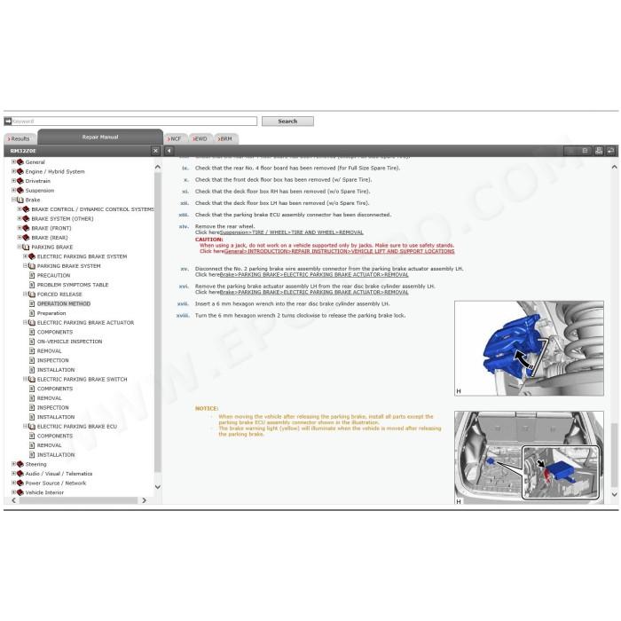 LEXUS RX450h HYBRID 2015 - 2022 SERVICE & REPAIR MANUAL