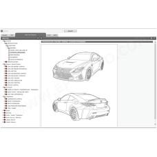 LEXUS RC F 2014 - 2019 SERVICE & REPAIR MANUAL