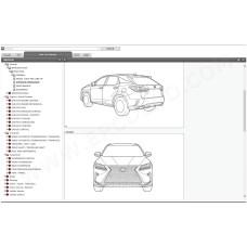 LEXUS RX350 2015 - 2019 SERVICE & REPAIR MANUAL
