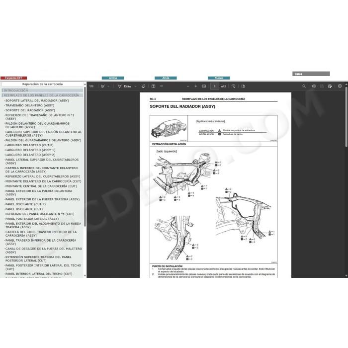 LEXUS RX270 / RX350 2012 - 2015 MANUAL DE SERVICIO (Spanish)