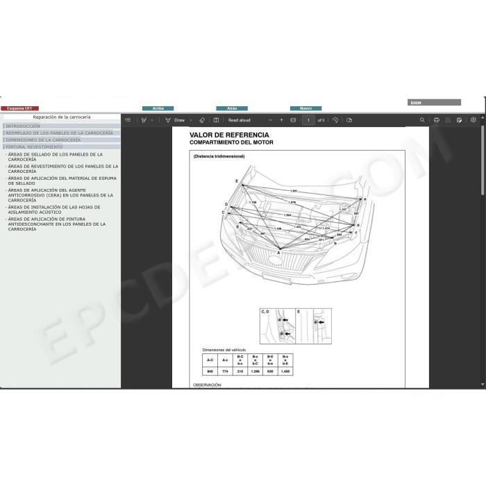 LEXUS RX450h HYBRID 2009 - 2015 MANUAL DE SERVICIO (Spanish)
