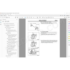 Mitsubishi 380 2005 - 2008 service manual