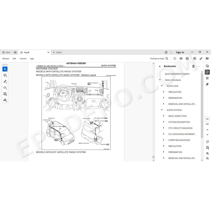 Nissan Cube Z12 2008 - 2019 service manual