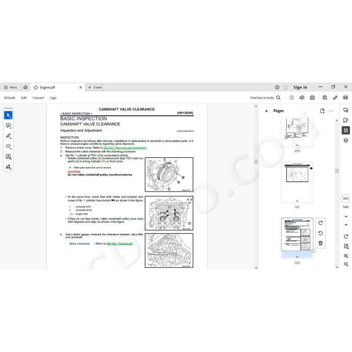 Nissan Micra K13 2010 - 2017 service manual