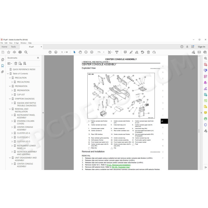 Nissan Murano Z52 2014 - 2018 service manual