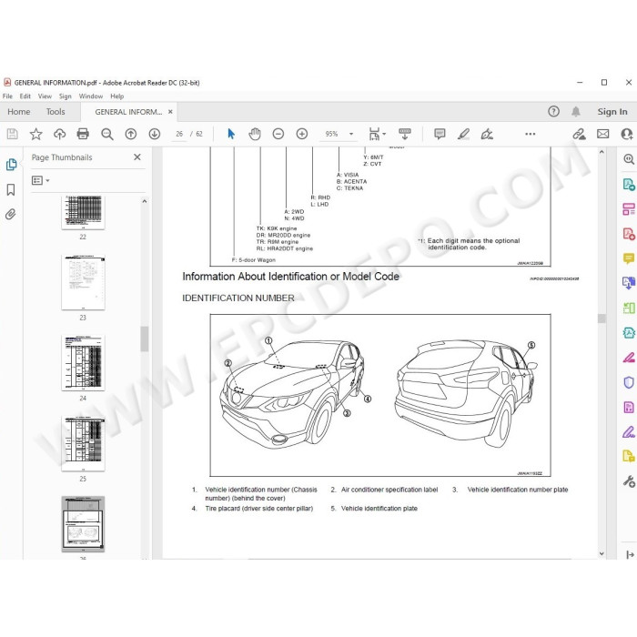 NISSAN QASHQAI J11 2013 - 2021 SERVICE MANUAL