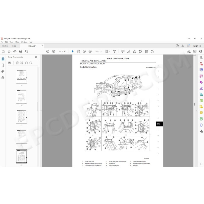 Nissan Rogue T32 2014 - 2017 service manual