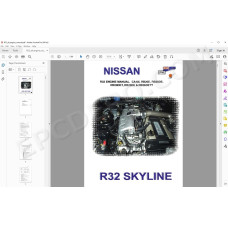 Nissan Skyline 1991 - 2001 service manual