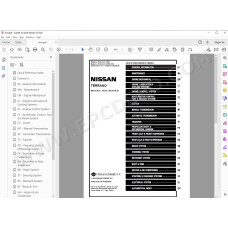 Nissan Terrano R20 1993 - 2006 service manual
