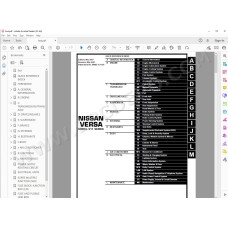 Nissan Versa 2007 - 2009 service manual