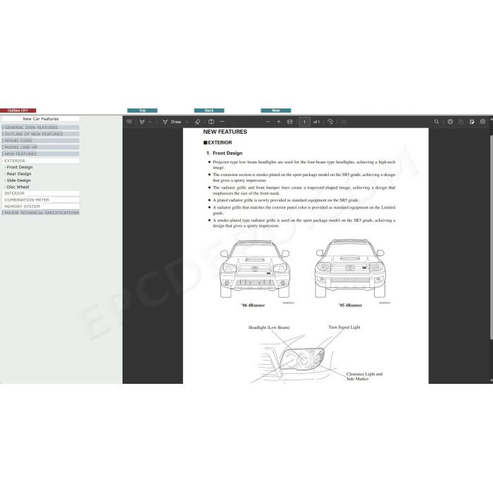 TOYOTA 4RUNNER 2002 - 2009 SERVICE & REPAIR MANUAL