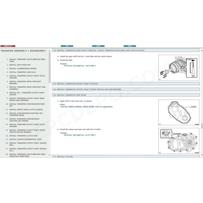 TOYOTA 4RUNNER 2002 - 2009 SERVICE & REPAIR MANUAL