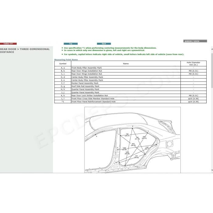 TOYOTA AURION 2012 - 2017 SERVICE & REPAIR MANUAL