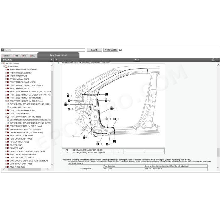 TOYOTA C-HR HYBRID 2016 - 2023 SERVICE & REPAIR MANUAL