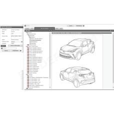 TOYOTA C-HR 2016 - 2023 SERVICE & REPAIR MANUAL
