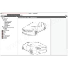 TOYOTA CAMRY 2011 - 2017 SERVICE & REPAIR MANUAL