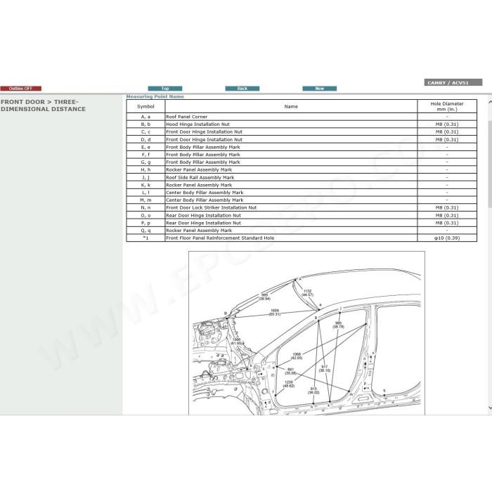 TOYOTA CAMRY 2011 - 2017 SERVICE & REPAIR MANUAL