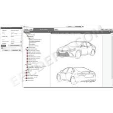 TOYOTA CAMRY HYBRID 2011 - 2017 SERVICE & REPAIR MANUAL