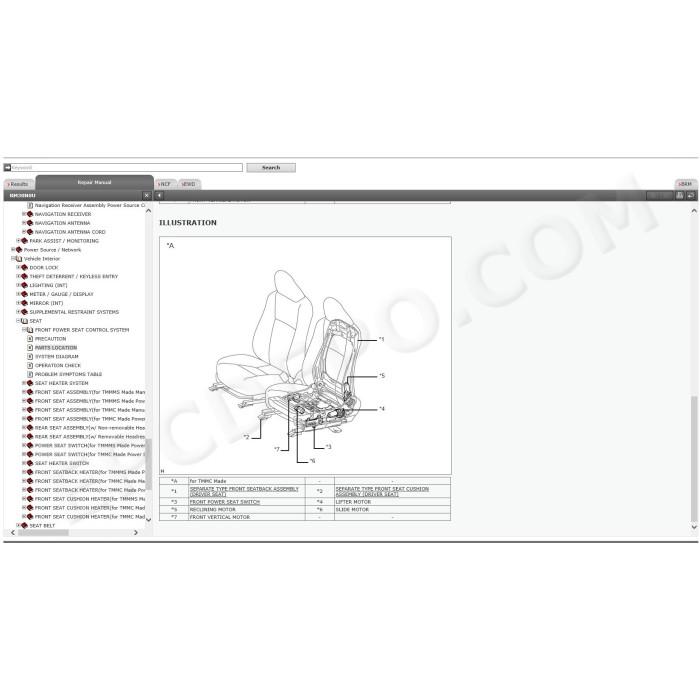 TOYOTA COROLLA 2013 - 2018 SERVICE & REPAIR MANUAL