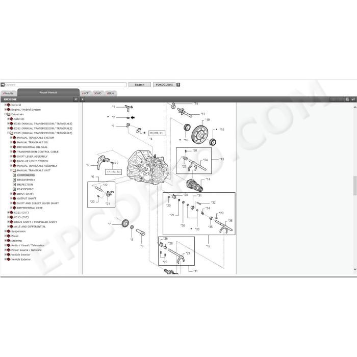 TOYOTA AURIS / COROLLA 2012 - 2019 SERVICE & REPAIR MANUAL