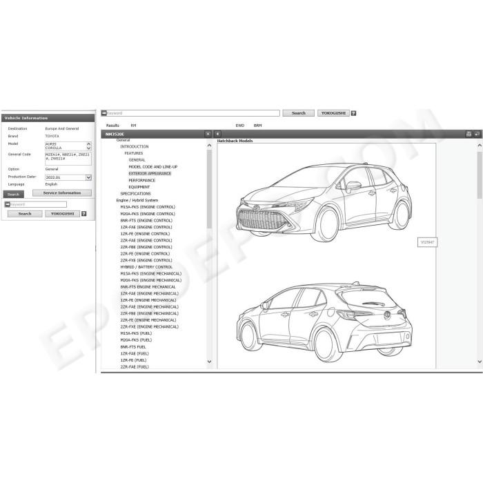 toyota auris corolla altis mzea11 mzea12 nre210 zre210 zre211 zre212 zwe211 service repair manual