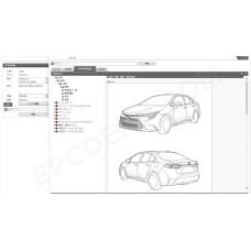 TOYOTA COROLLA 2018 - 2022 SERVICE MANUAL (JP)