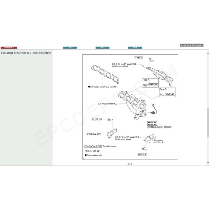 TOYOTA COROLLA 2007 - 2013 SERVICE & REPAIR MANUAL