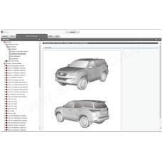 TOYOTA FORTUNER 2015 - 2020 SERVICE & REPAIR MANUAL