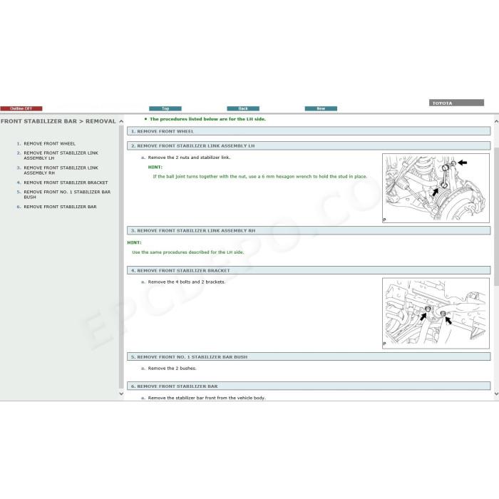 TOYOTA FORTUNER / HILUX SW4 2005 - 2015 SERVICE & REPAIR MANUAL