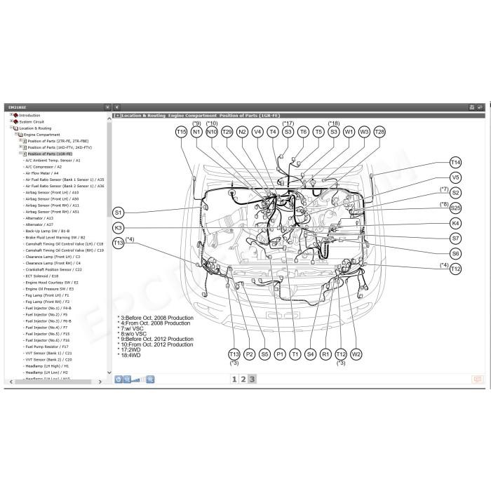 TOYOTA FORTUNER / HILUX SW4 2005 - 2015 SERVICE & REPAIR MANUAL