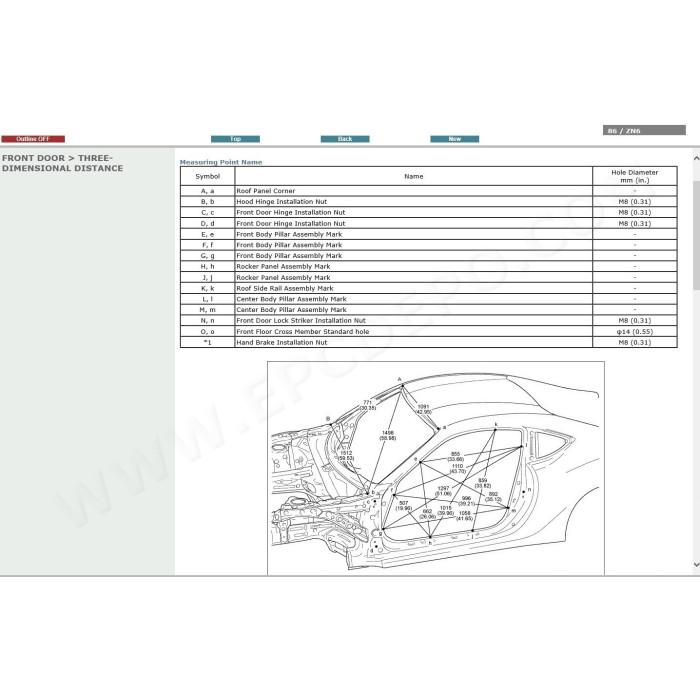 TOYOTA GT86 2012 - 2021 SERVICE & REPAIR MANUAL