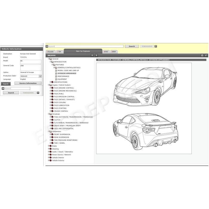 TOYOTA GT86 2012 - 2021 SERVICE & REPAIR MANUAL
