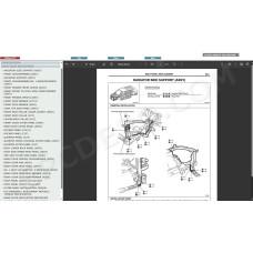 TOYOTA HIGHLANDER HYBRID 2007 - 2013 SERVICE & REPAIR MANUAL