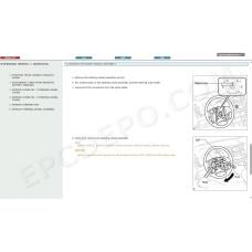 TOYOTA HIGHLANDER HYBRID 2007 - 2013 SERVICE & REPAIR MANUAL