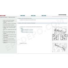 TOYOTA HIGHLANDER HYBRID 2007 - 2013 SERVICE & REPAIR MANUAL