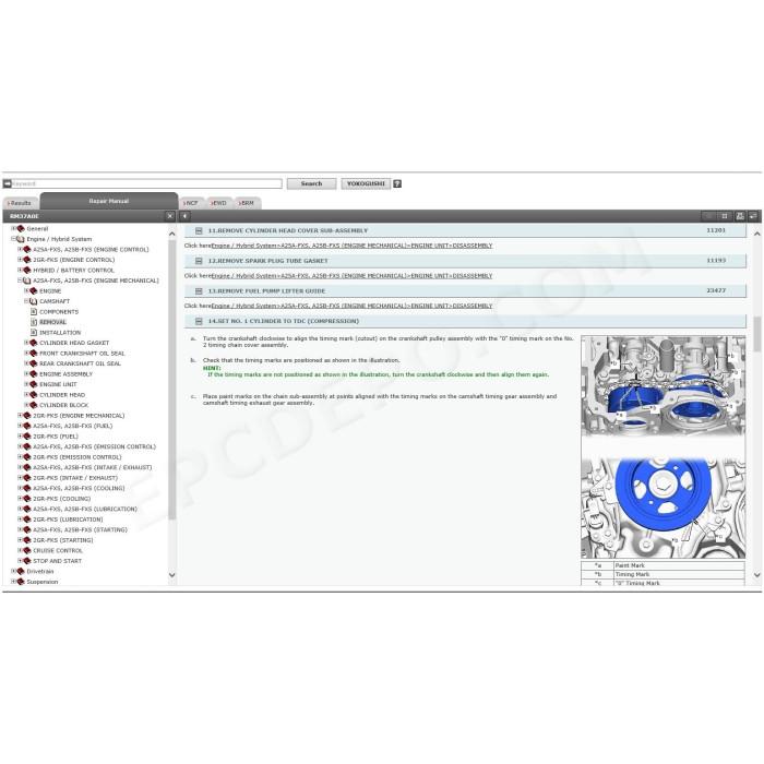 toyota highlander kluger hybrid gsu70 gsu75 axuh70 axuh78 service repair manual