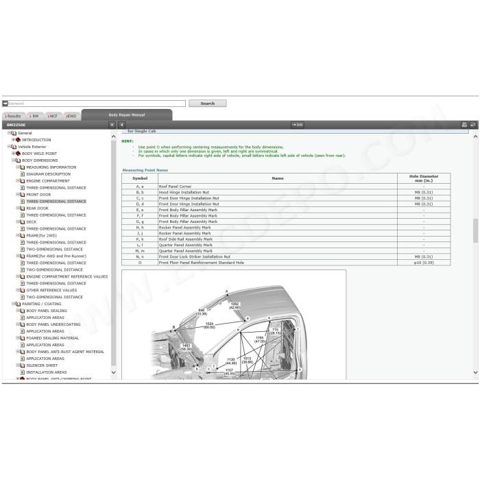 TOYOTA HILUX 2015 - 2025 SERVICE & REPAIR MANUAL