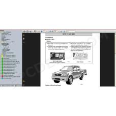 TOYOTA HILUX 1997 - 2005 SERVICE & REPAIR MANUAL 