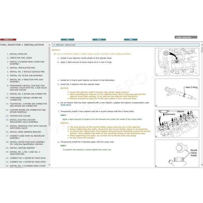 TOYOTA LAND CRUISER 120, 125 SERIES 2002 - 2009 SERVICE & REPAIR MANUAL