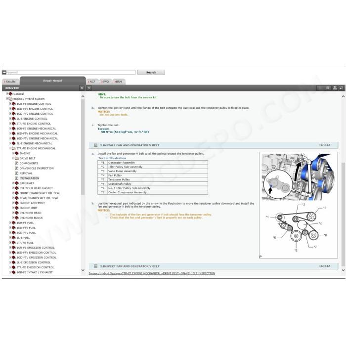Toyota Land Cruiser 150 / Prado 2015 - 2023 service manual