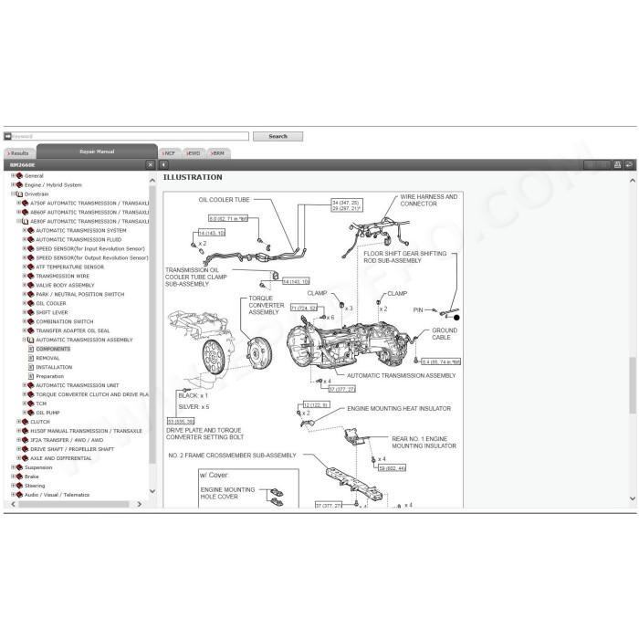 TOYOTA LAND CRUISER 200 2014 - 2021 SERVICE MANUAL