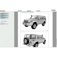 TOYOTA LAND CRUISER 70 SERIES 1990 - 2014 SERVICE & REPAIR MANUAL
