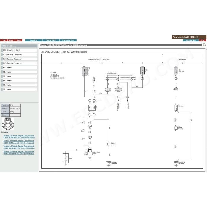 TOYOTA LAND CRUISER 70 SERIES 1990 - 2014 SERVICE & REPAIR MANUAL