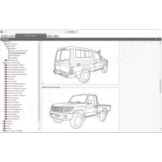 TOYOTA LAND CRUISER 70 SERIES 2014 - 2023 SERVICE & REPAIR MANUAL