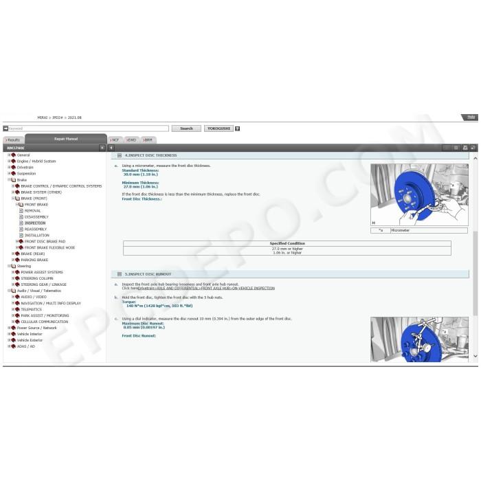 toyota mirai jpd20 hydrogen tfcs service repair manual