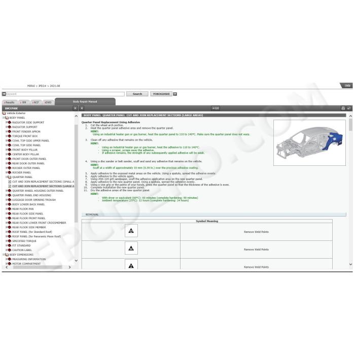 toyota mirai jpd20 hydrogen tfcs service repair manual